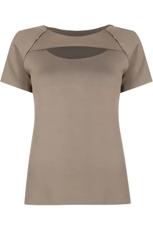 Uma Raquel Davidowicz Cut-out cotton T-Shirt