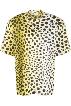 The Attico Kilie cheetah-print cotton T-shirt