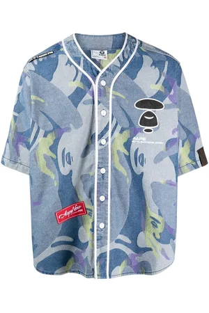 BAPE BASEBALL SHIRT MENS