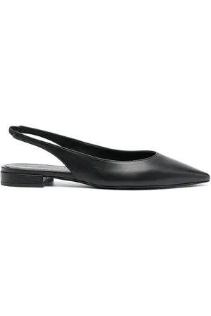 Scarosso Slingback leather ballerinas