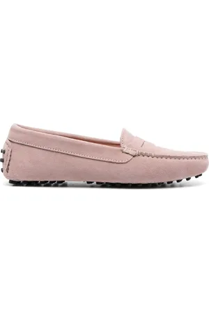 Scarosso Slip-on suede loafers