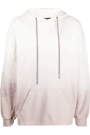 SONGZIO Gradient-effect embroidered hoodie