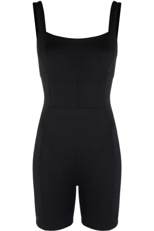 P.E Nation Women Jumpsuits - Recalibrate Unitard contrasting-seam jumpsuit