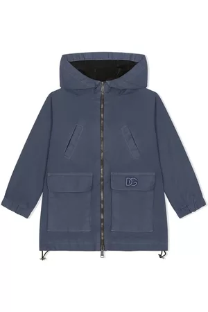 Dolce & Gabbana Coats - Matte hooded coat