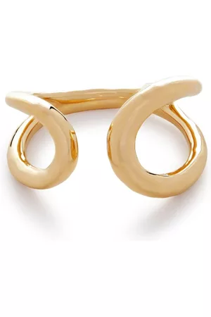 Monica Vinader Women Rings - Flow gold-vermeil ring