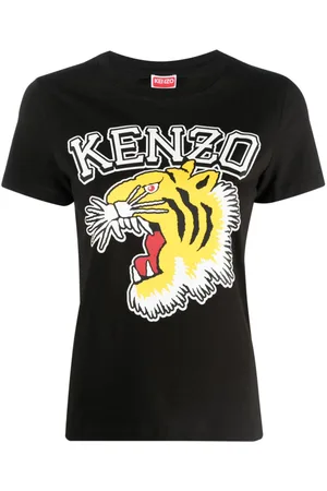Kenzo Tiger Varsity cotton T-shirt