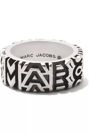 Marc Jacobs Women Rings - Logo-engraved monogram-pattern ring