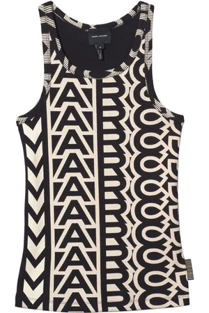 Marc Jacobs Monogram-print ribbed tank top