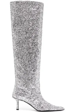 GUESS USA Rassa knee-high Leather Boots - Farfetch