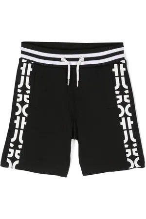 HUGO BOSS Logo-print track shorts