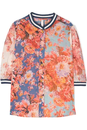 ZIMMERMANN Floral-print cotton shirt