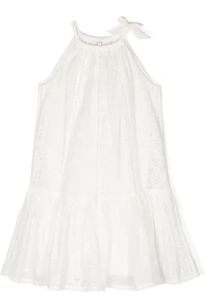 ZIMMERMANN Broderie-anglaise sleeveless dress