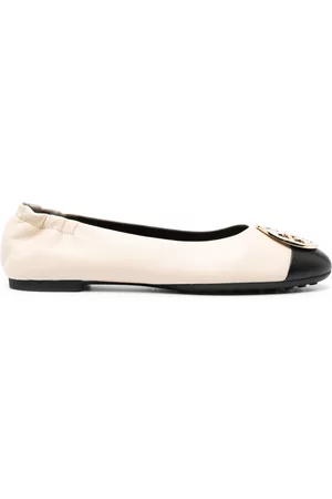 Tory Burch Women Ballerinas - Claire leather ballerina shoes