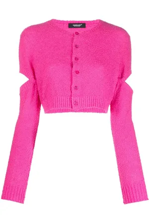 UNDERCOVER Cut-out detail cropped cardigan