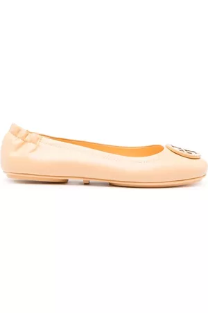 Tory Burch Women Ballerinas - Logo-plaque ballerina shoes