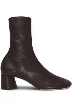 Proenza Schouler Women Ankle Boots - Round-toe block-heel ankle boots