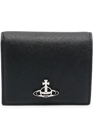 Vivienne Westwood Grained bi-fold leather purse