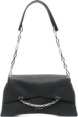 Karl Lagerfeld Large K/Seven leather shoulder bag