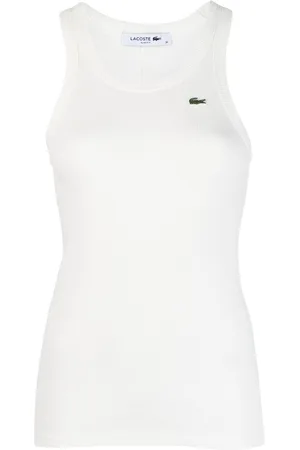 Lacoste Logo-appliqu?? knitted tank top