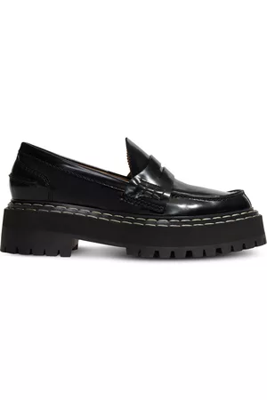 Proenza Schouler Women Loafers - Lug-sole leather loafers