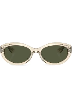 Oliver Peoples Transparent round-frame sunglasses