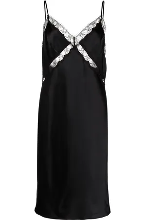 Kiki de Montparnasse Lace-detail slip dress