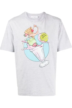 Maison Kitsuné Graphic-print cotton T-shirt