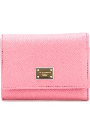 Clutches Dolce & Gabbana - Crystal logo pink Dauphine clutch