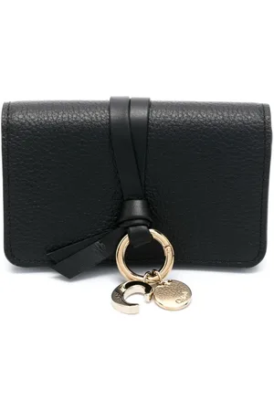 Chloé Alphabet trifold leather wallet