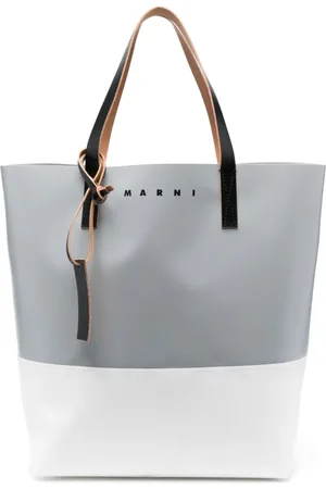 Marni Tribeca leather tote bag