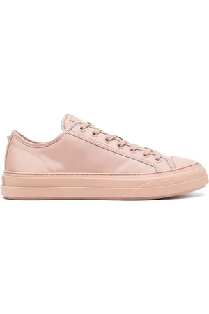 VALENTINO GARAVANI Logo-patch lace-up sneakers