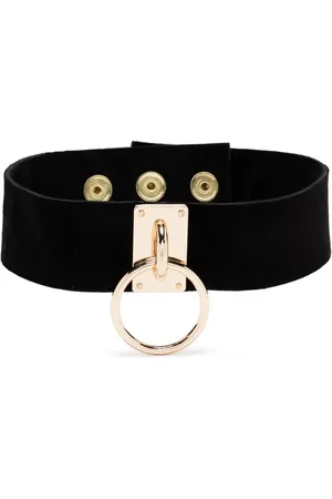 Manokhi Jacob suede choker necklace