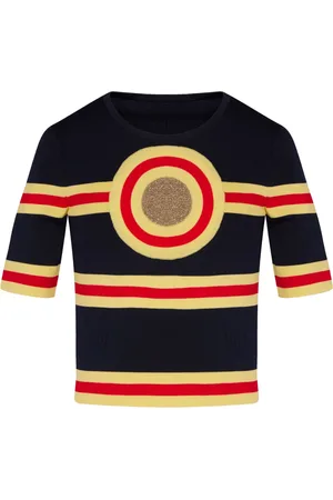 Paco rabanne Striped crop top