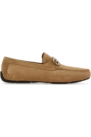 Salvatore Ferragamo Driver Gancini-buckle leather loafers
