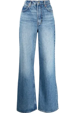 Reformation Cary high-rise wide-leg jeans