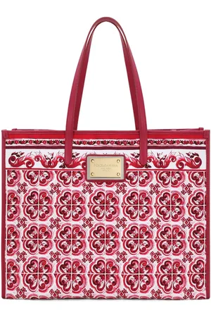 Dolce & Gabbana Large Majolica-print tote bag