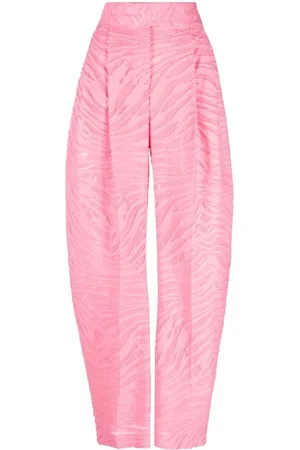 The Attico Gary zebra-pattern trousers