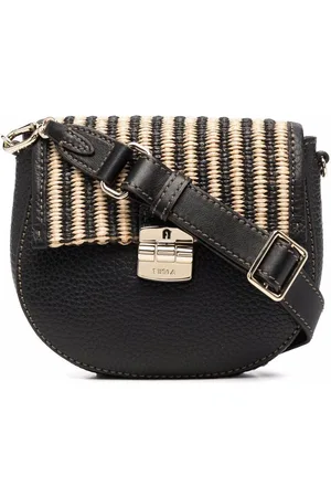 Furla Woven-flap cross-body bag