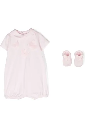 Story Loris Butterfly-appliqu?? romper set