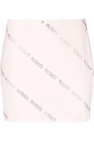 ROTATE Crystal-embellished miniskirt