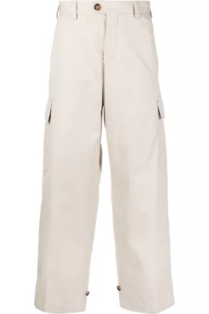 PT Torino Men Cargo Trousers - Straight-leg chino cargo trousers