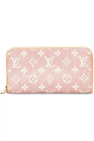 Louis Vuitton pre-owned Zippy Denim Wallet - Farfetch