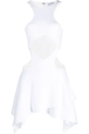 The Attico Magnolia cut-out minidress