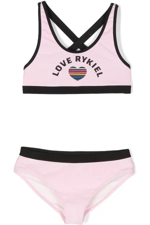 Sonia Rykiel Enfant Logo-print bikini set