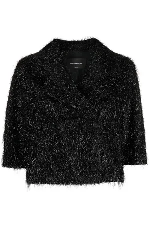 Fabiana Filippi Cropped double-breasted jacket
