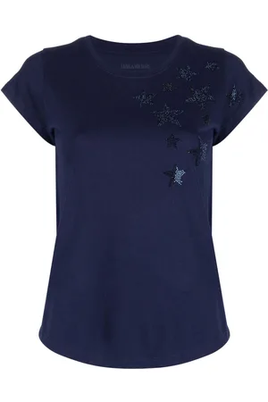 Zadig & Voltaire Star-print short-sleeved T-shirt
