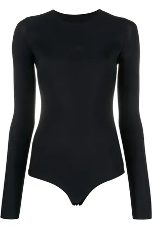 Maison Margiela Logo-print long-sleeve bodysuit