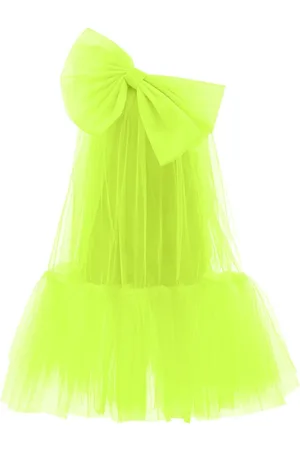 Tulleen Maggi oversize-bow tulle dress