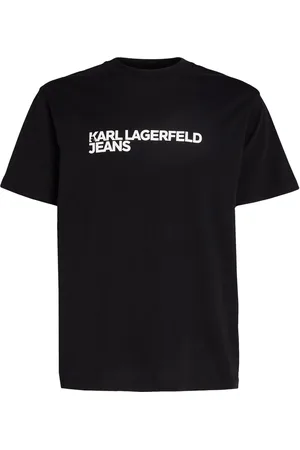 Karl Lagerfeld Logo-print organic-cotton T-shirt
