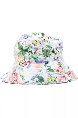 Molo Girls Bucket Hats - Floral-print bucket hat